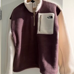 The North Face Cream Fleece Jacket